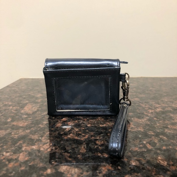 Roots Metallic Navy Wristlet Wallet - Picture 5 of 6